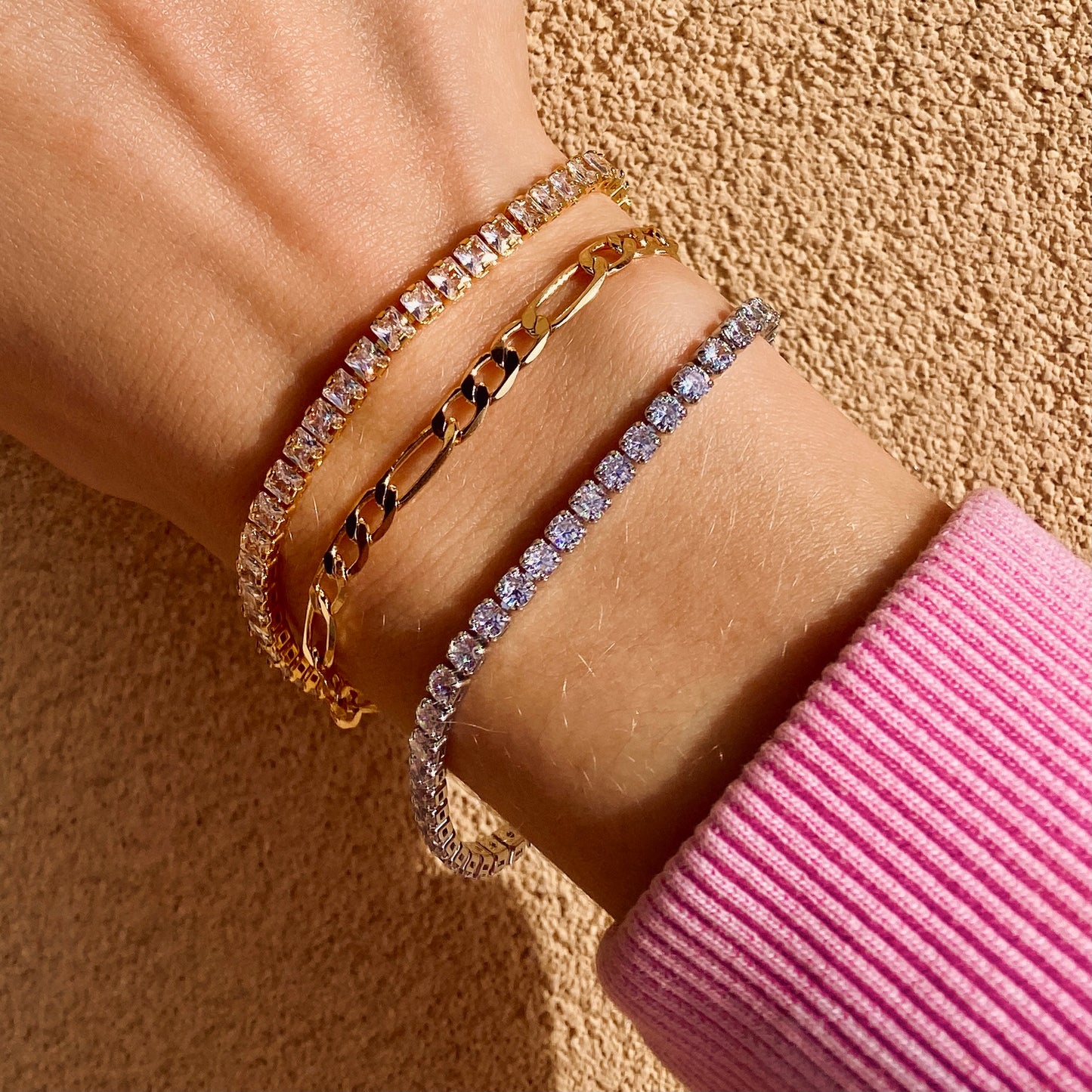 Armband Tennis round