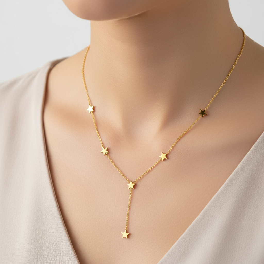 Y-Halskette Sternchen