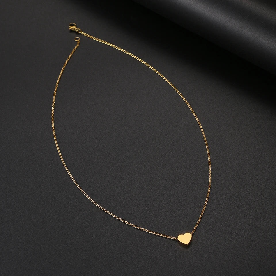 Halskette mit Herzchen
