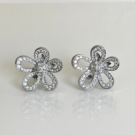 Ohrringe Flowerlace 25 mm