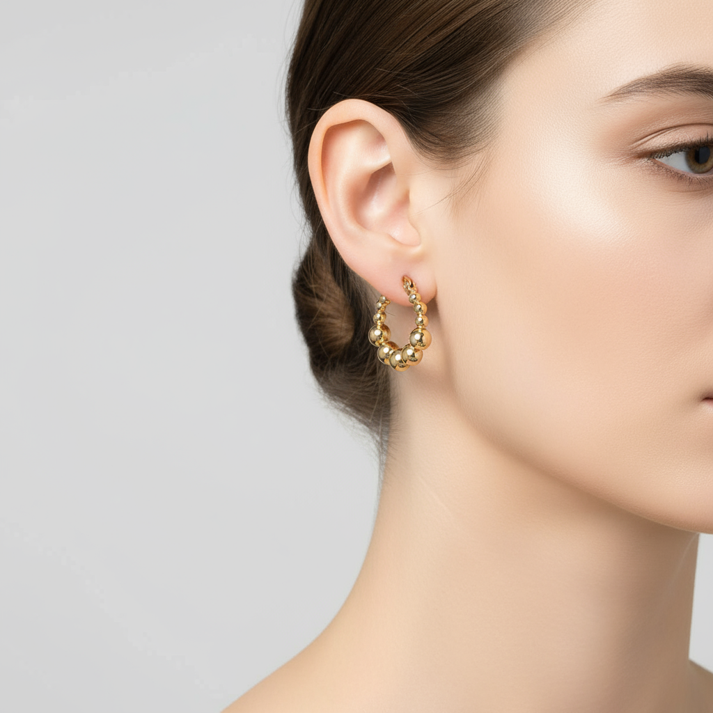 Kreolen Bubbles Huggie II