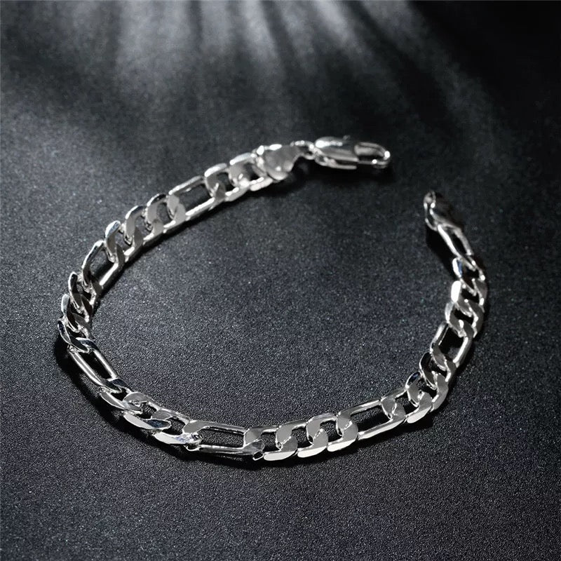 Armband Nizza Mann silber