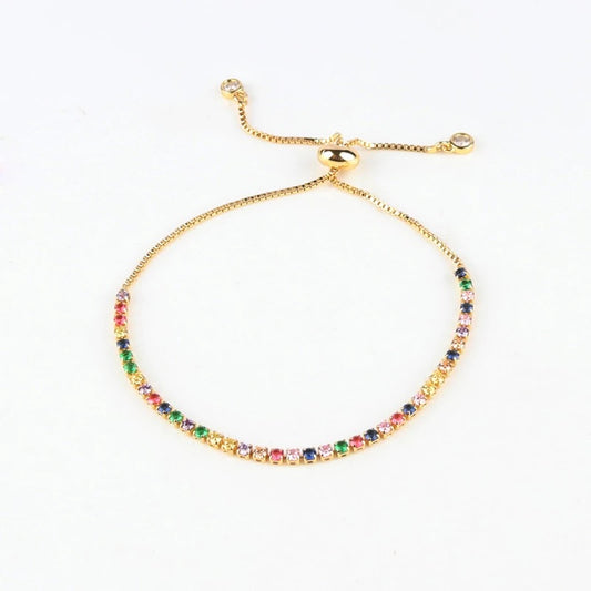 Armband Tennis Rainbow